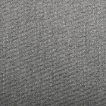 16021 Light Grey Plain Twill Crystal Super 130